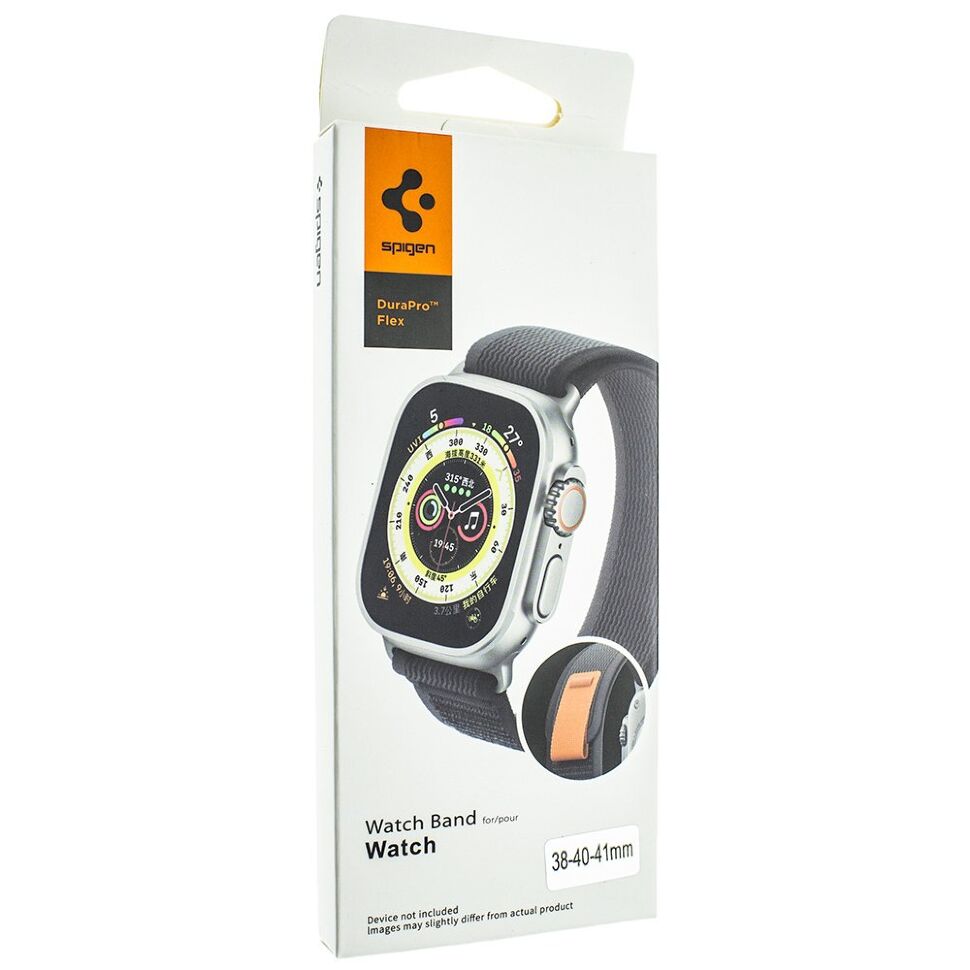 Ремінець тканинний SPIGEN SP-07 APPLE WATCH 38мм | 40мм | 41мм ЧОРНИЙ Ремінець тканинний SPIGEN SP-07 APPLE WATCH 38мм | 40мм | 41мм ЧОРНИЙ
