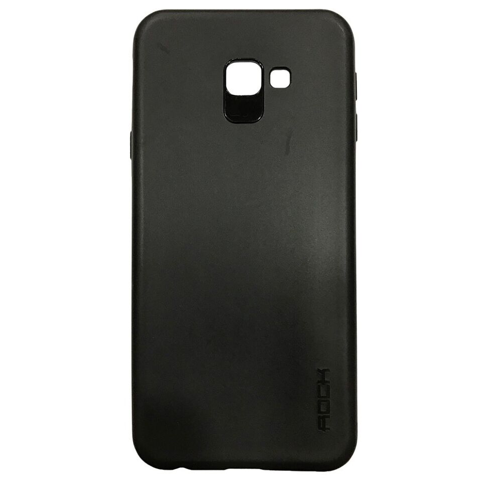 Ультратонка силіконова накладка ROCK Samsung J4+ 2018 (J415) (чорний) Ультратонка силіконова накладка ROCK Samsung J4+ 2018 (J415) (чорний)