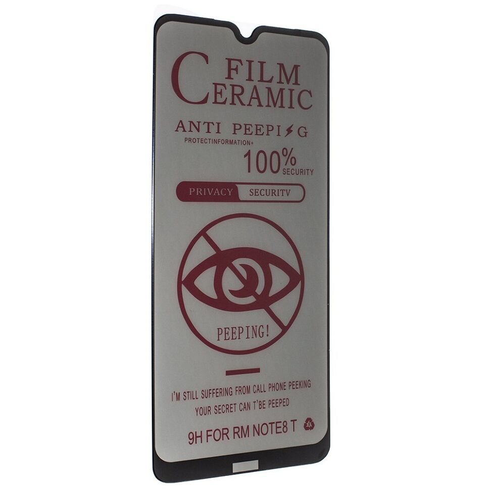 CERAMICS FILM PRIVACY XIAOMI Redmi Note 8T 2019 ЧОРНИЙ