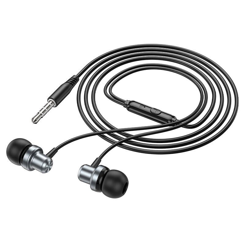 Дротові навушники BOROFONE BM70, сірий Дротові навушники BOROFONE BM70, сірий