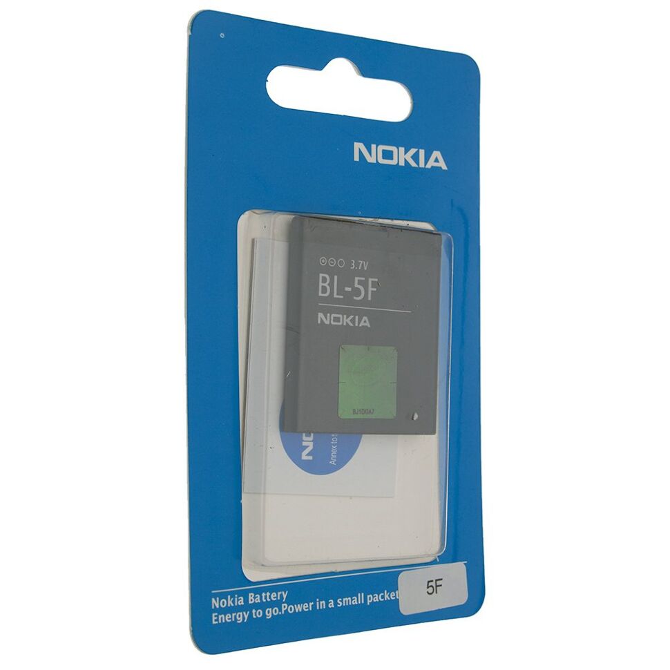 Акумулятор STANDART NOKIA BL-5F 950 mAh 6210 | 6290 | N95 | 6710 | 6260 | N96 | E65 Акумулятор STANDART NOKIA BL-5F 950 mAh 6210 | 6290 | N95 | 6710 | 6260 | N96 | E65