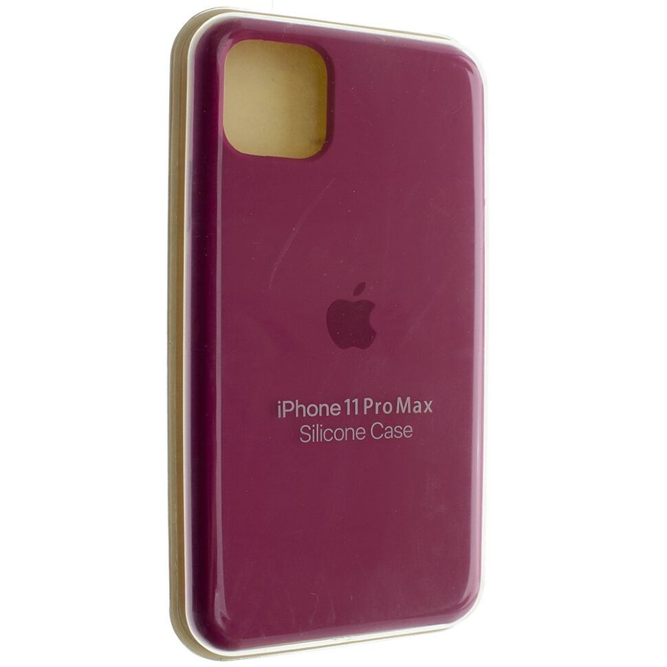 Задня накладка Silicone Case APPLE IPHONE 11 PRO MAX, відкритий низ Задня накладка Silicone Case APPLE IPHONE 11 PRO MAX, відкритий низ