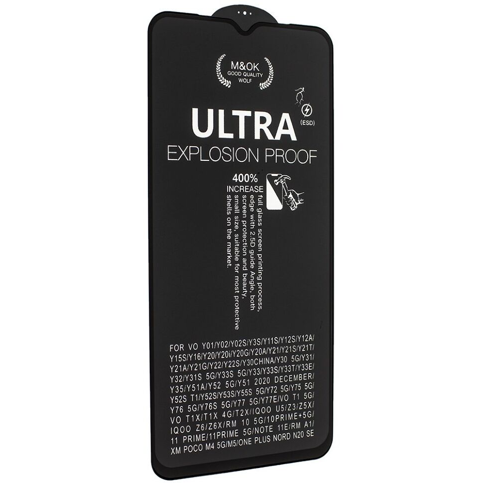 Захисне скло ESD ULTRA M&OK GLASS VIVO Y31 | Y20S | Y72 5G | Y55 | Y20 | Y21 | Y75 5G | Y53S | Y76