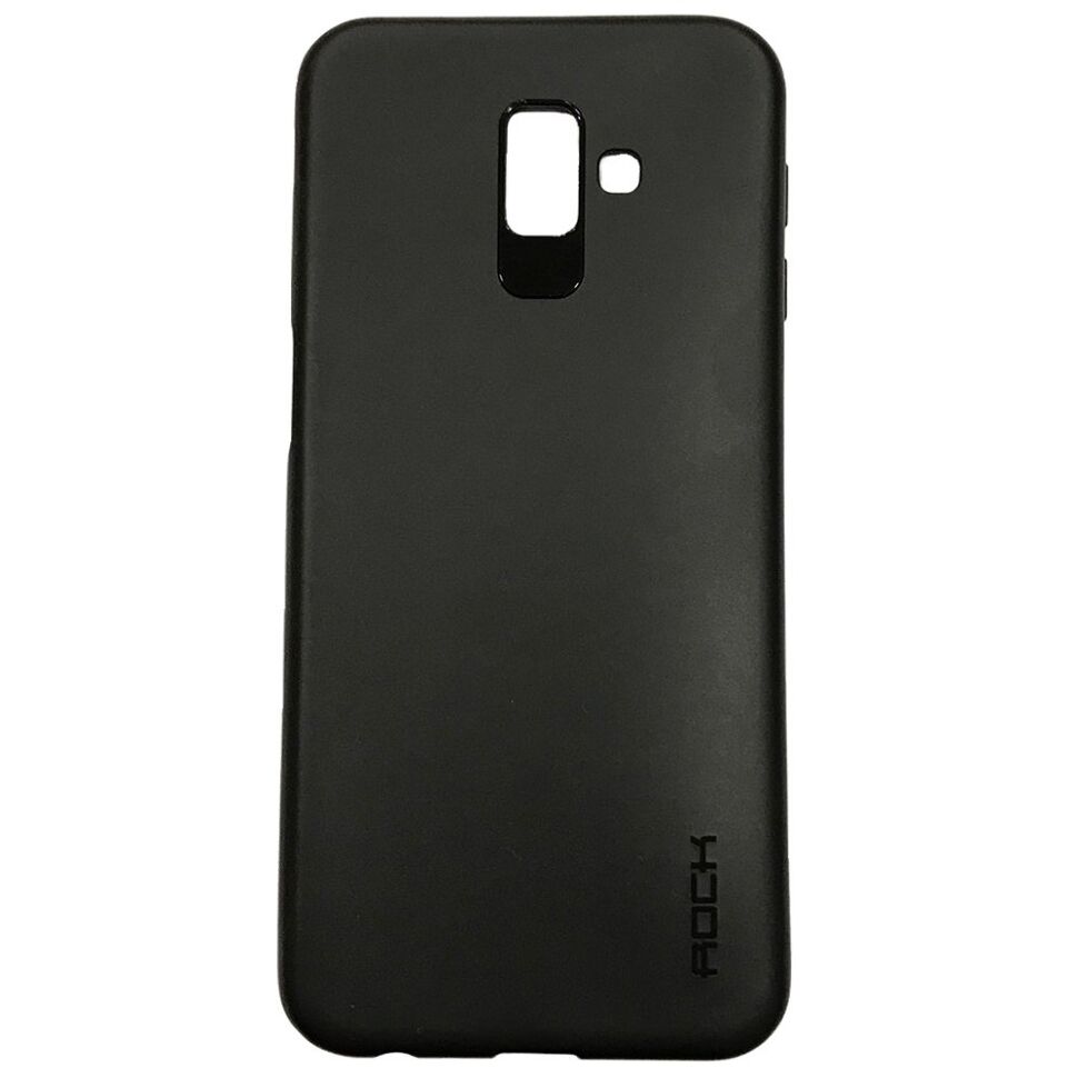 Ультратонка силіконова накладка ROCK Samsung J6+ 2018 (J610) (чорний) Ультратонка силіконова накладка ROCK Samsung J6+ 2018 (J610) (чорний)