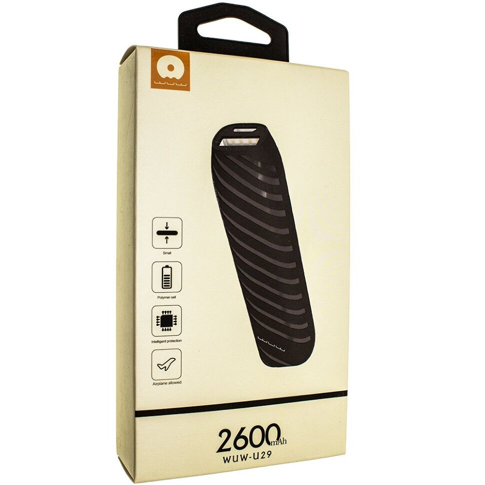 Power Bank WUW U29 2600 mAh синій Power Bank WUW U29 2600 mAh синій