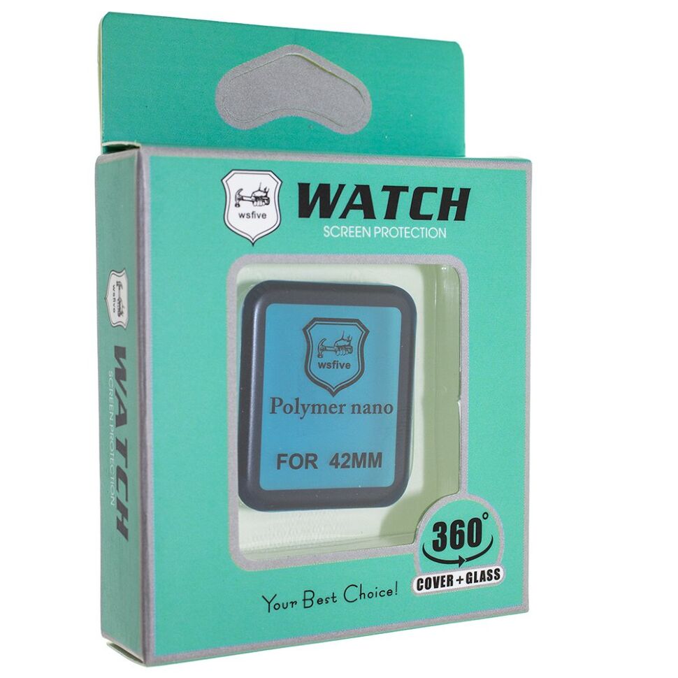Захисна плівка для годинника WSFIVE POLYMER NANO APPLE WATCH 42мм Захисна плівка для годинника WSFIVE POLYMER NANO APPLE WATCH 42мм