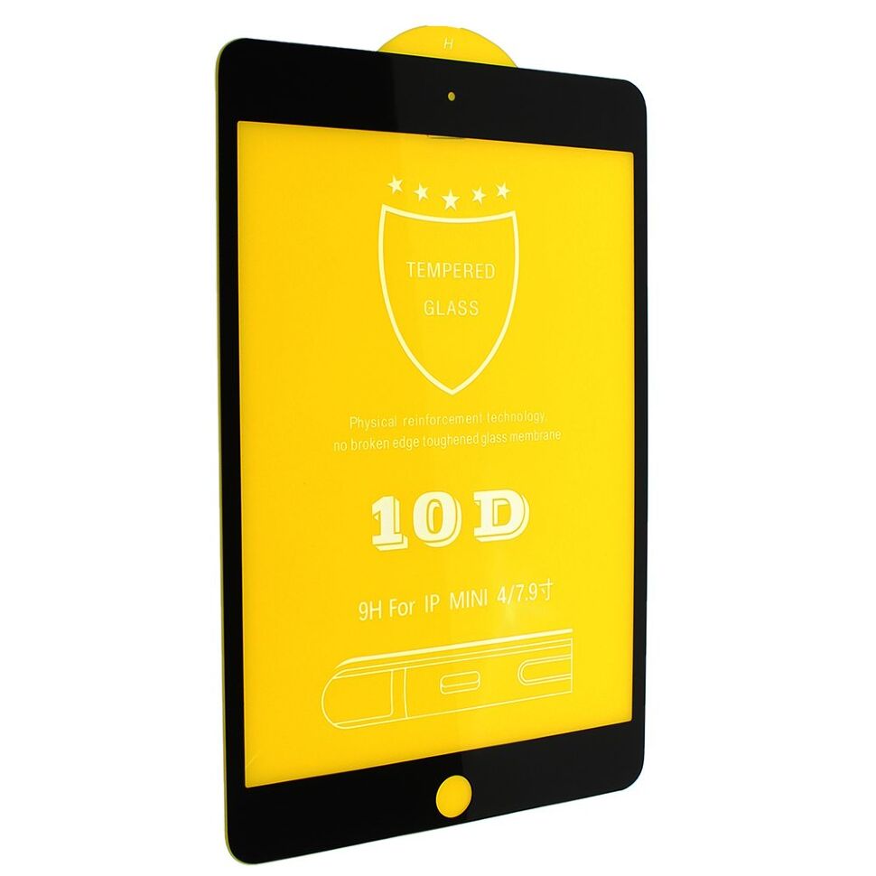 Захисне скло ДЛЯ ПЛАНШЕТУ 10D APPLE IPAD MINI 4 7,9" (2015) Захисне скло ДЛЯ ПЛАНШЕТУ 10D APPLE IPAD MINI 4 7,9" (2015)
