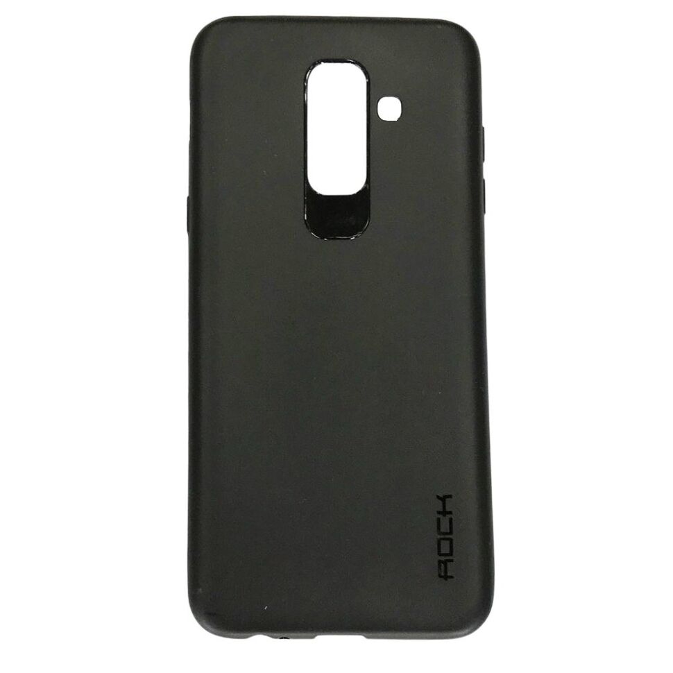 Ультратонка силіконова накладка ROCK Samsung J8 2018 (J810) (чорний) Ультратонка силіконова накладка ROCK Samsung J8 2018 (J810) (чорний)