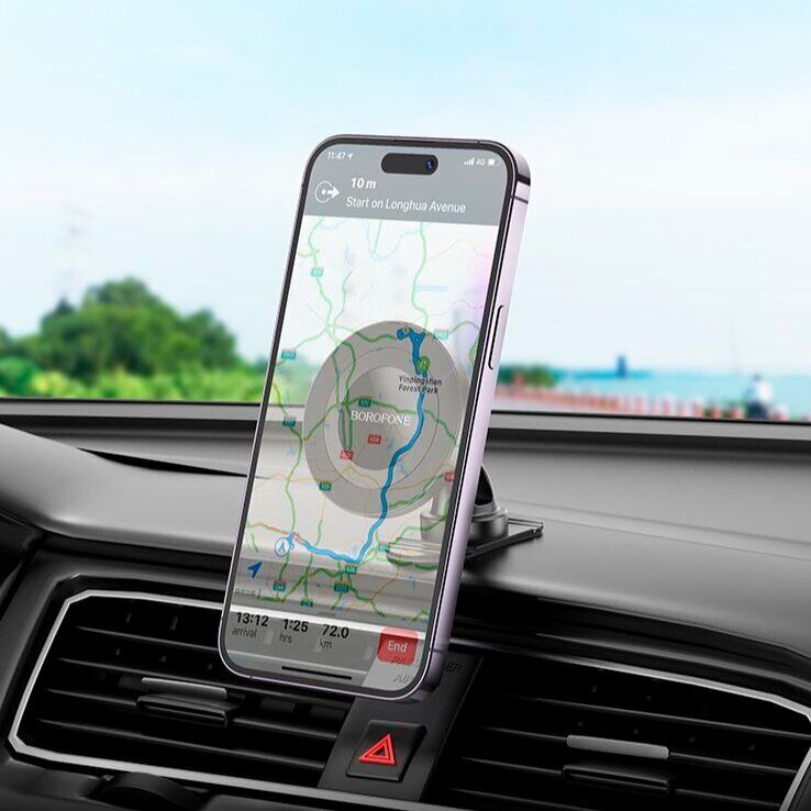 Автомобільний тримач BOROFONE BH91 Ring клеїться на торпеда - магнит Автомобільний тримач BOROFONE BH91 Ring клеїться на торпеда - магнит