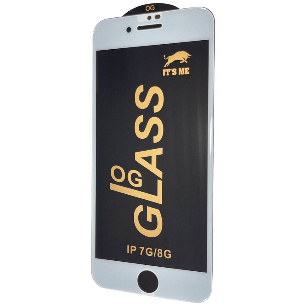 Захисне скло PREMIUM IT'S ME OG GLASS APPLE IPHONE 7 | 8 білий Захисне скло PREMIUM IT'S ME OG GLASS APPLE IPHONE 7 | 8 білий