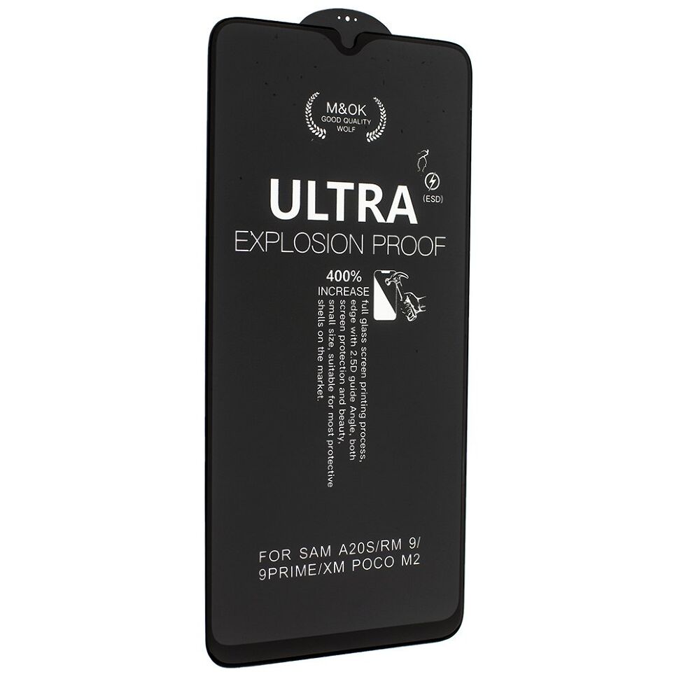 Захисне скло ESD ULTRA M&OK GLASS XIAOMI Redmi 9 | SAM A20S