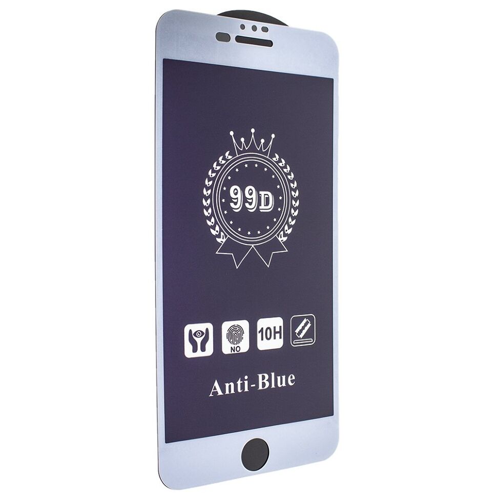 Захисне скло 99D BLUE LIGHT APPLE iPhone 6 PLUS / 7 PLUS / 8 PLUS БІЛИЙ
