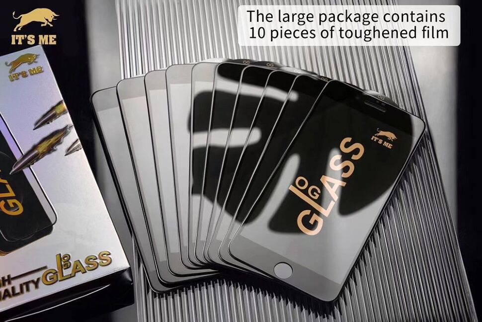 Захисне скло PREMIUM IT'S ME OG GLASS APPLE IPHONE 7 | 8 чорний Захисне скло PREMIUM IT'S ME OG GLASS APPLE IPHONE 7 | 8 чорний