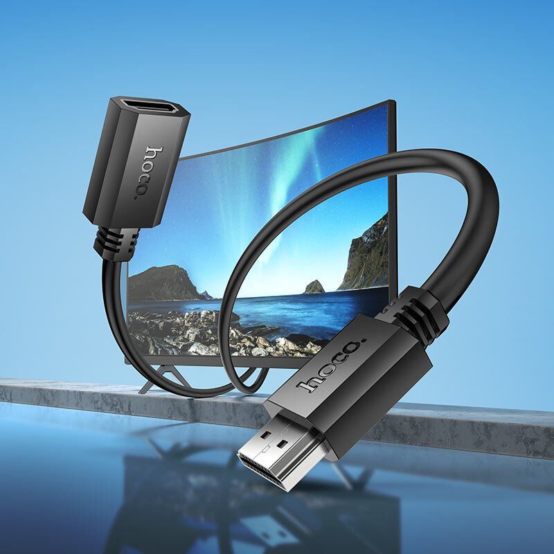 Кабель подовжувач HOCO US13 4K HD HDMI 1 метр Кабель подовжувач HOCO US13 4K HD HDMI 1 метр
