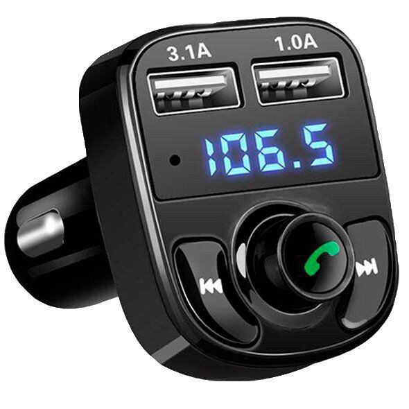 FM модулятор X8 Bluetooth / гучномовець FM модулятор X8 Bluetooth / гучномовець