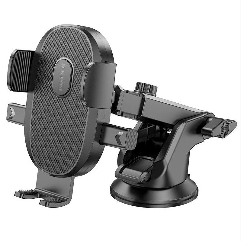 Автомобільний тримач BOROFONE BH93 Grand клейка присоска - утримувач з кнопкою Автомобільний тримач BOROFONE BH93 Grand клейка присоска - утримувач з кнопкою