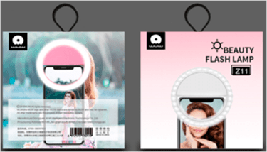 SELFI лампа спалах WUW Z11 БІЛИЙ