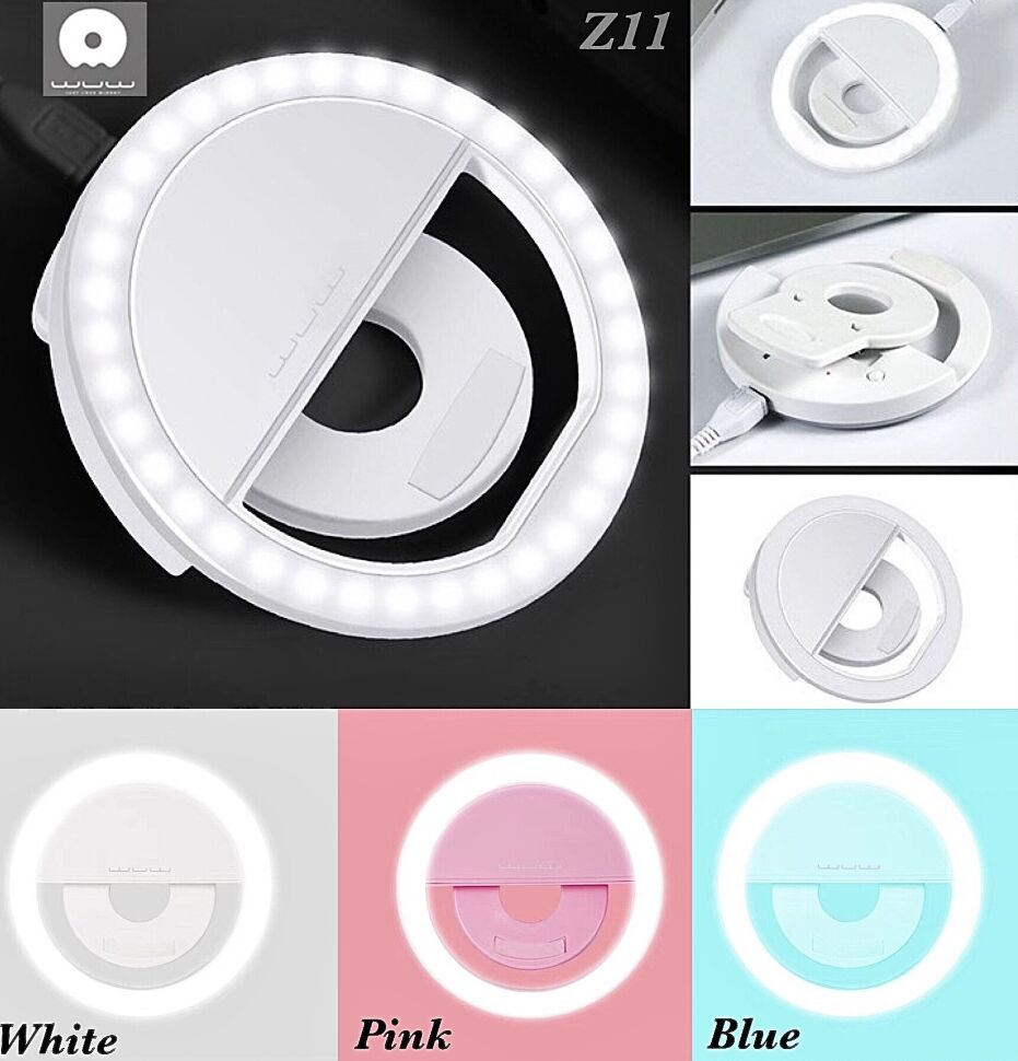 SELFI лампа спалах WUW Z11 БІЛИЙ