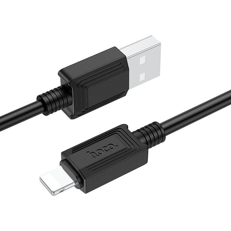 USB кабель HOCO X73 USB - Lightning 1 MЕТР ЧОРНИЙ
