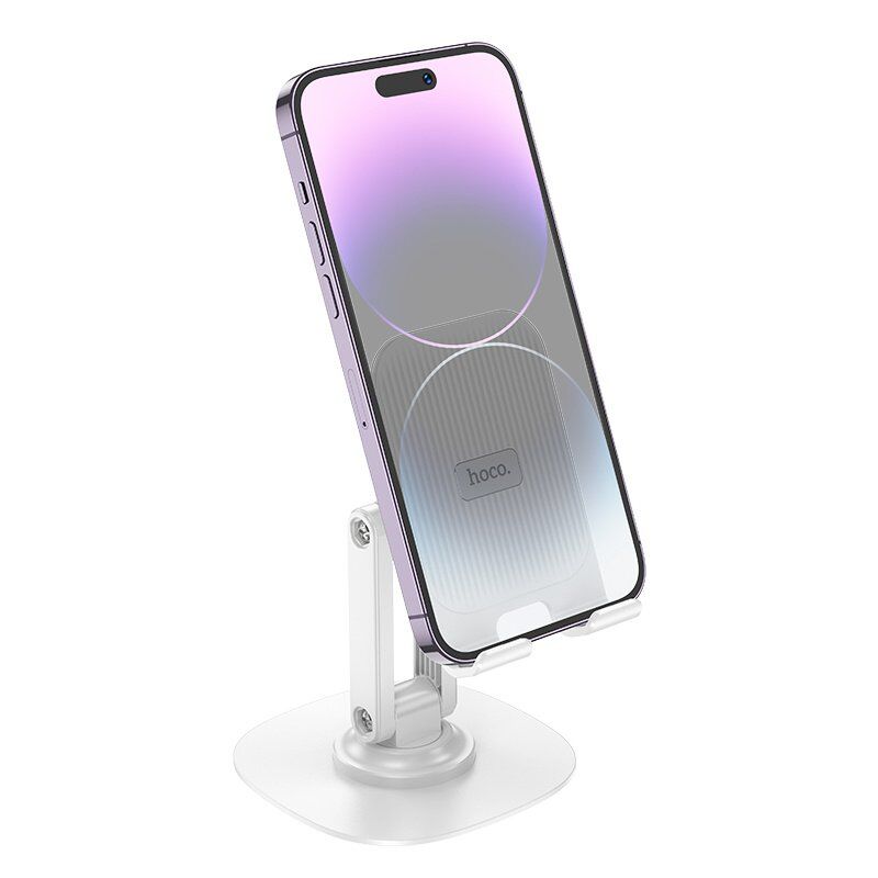 Настільний тримач HOCO HD6 для телефону, білий Настільний тримач HOCO HD6 для телефону, білий