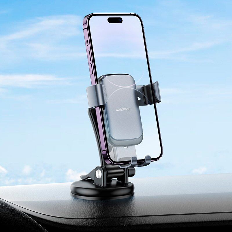 Автомобільний тримач BOROFONE BH95 Warrior повітряна решітка - гравітаційний утримувач Автомобільний тримач BOROFONE BH95 Warrior повітряна решітка - гравітаційний утримувач