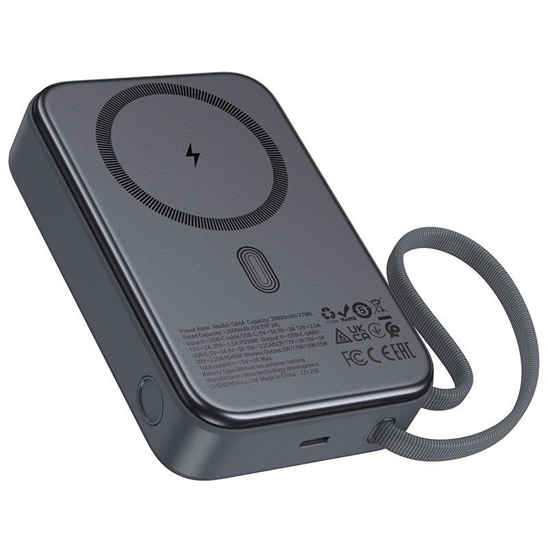 Power Bank HOCO Q44A "Origen" PD45W 20000 mAh, чорний