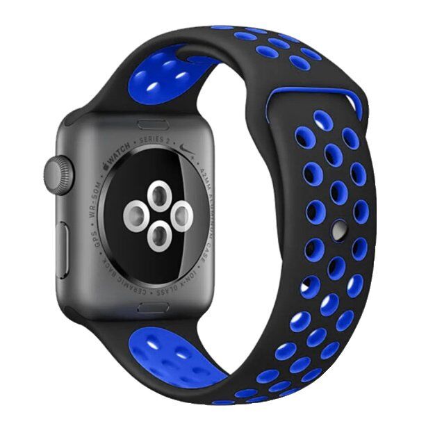 Ремінець силіконовий INKAX WB-02 для Apple Watch NIKE 38мм | 40мм | 41мм LARGE SIZE Ремінець силіконовий INKAX WB-02 для Apple Watch NIKE 38мм | 40мм | 41мм LARGE SIZE