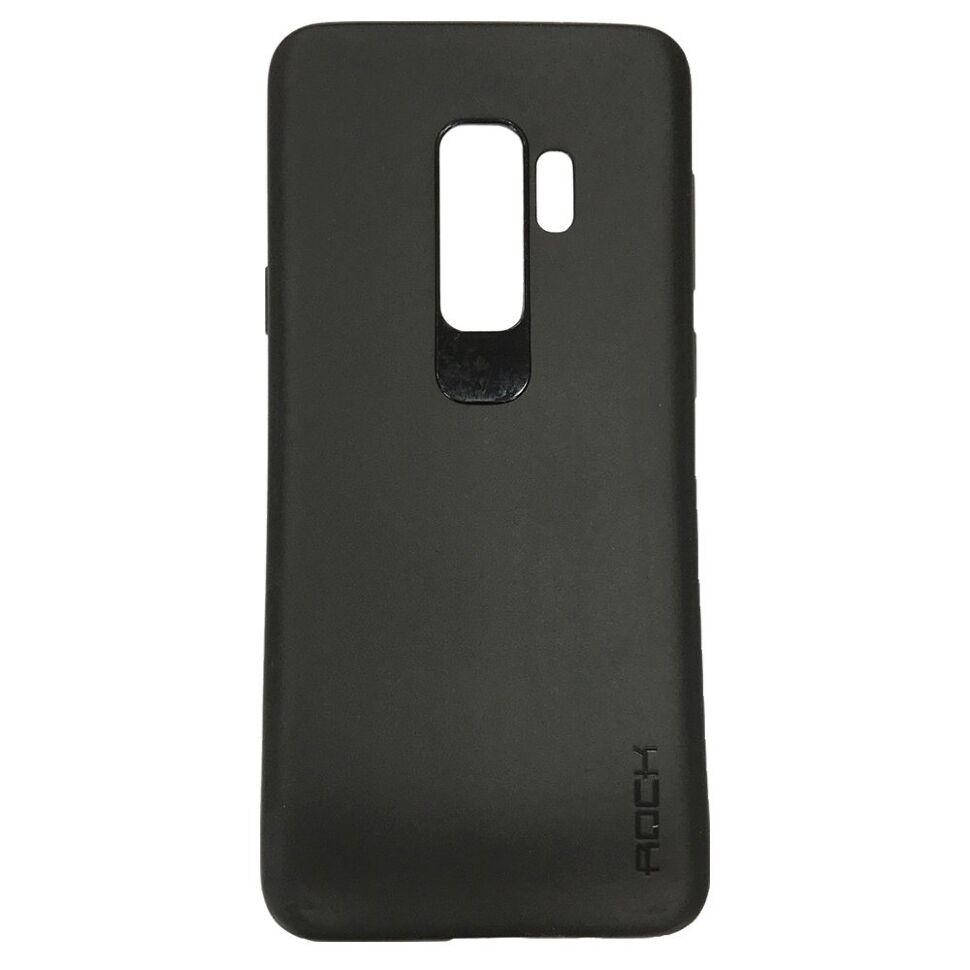 Ультратонка силіконова накладка ROCK Samsung S9+ (G965) (чорний) Ультратонка силіконова накладка ROCK Samsung S9+ (G965) (чорний)