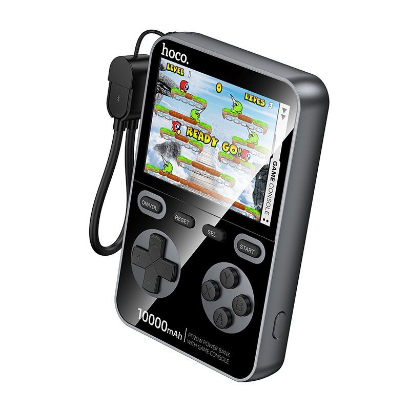Power Bank HOCO Q47 "Shine" PD20W 10000 mAh з ігровою консоллю, чорний
