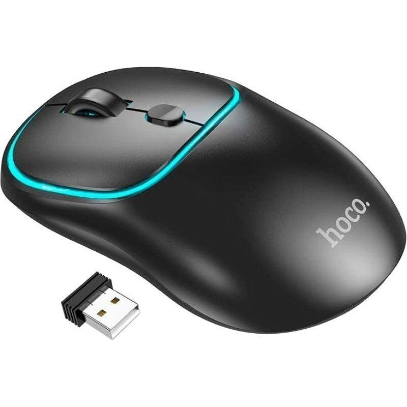 Беспроводная мышь HOCO DI47, чёрный Беспроводная мышь HOCO DI47, чёрный