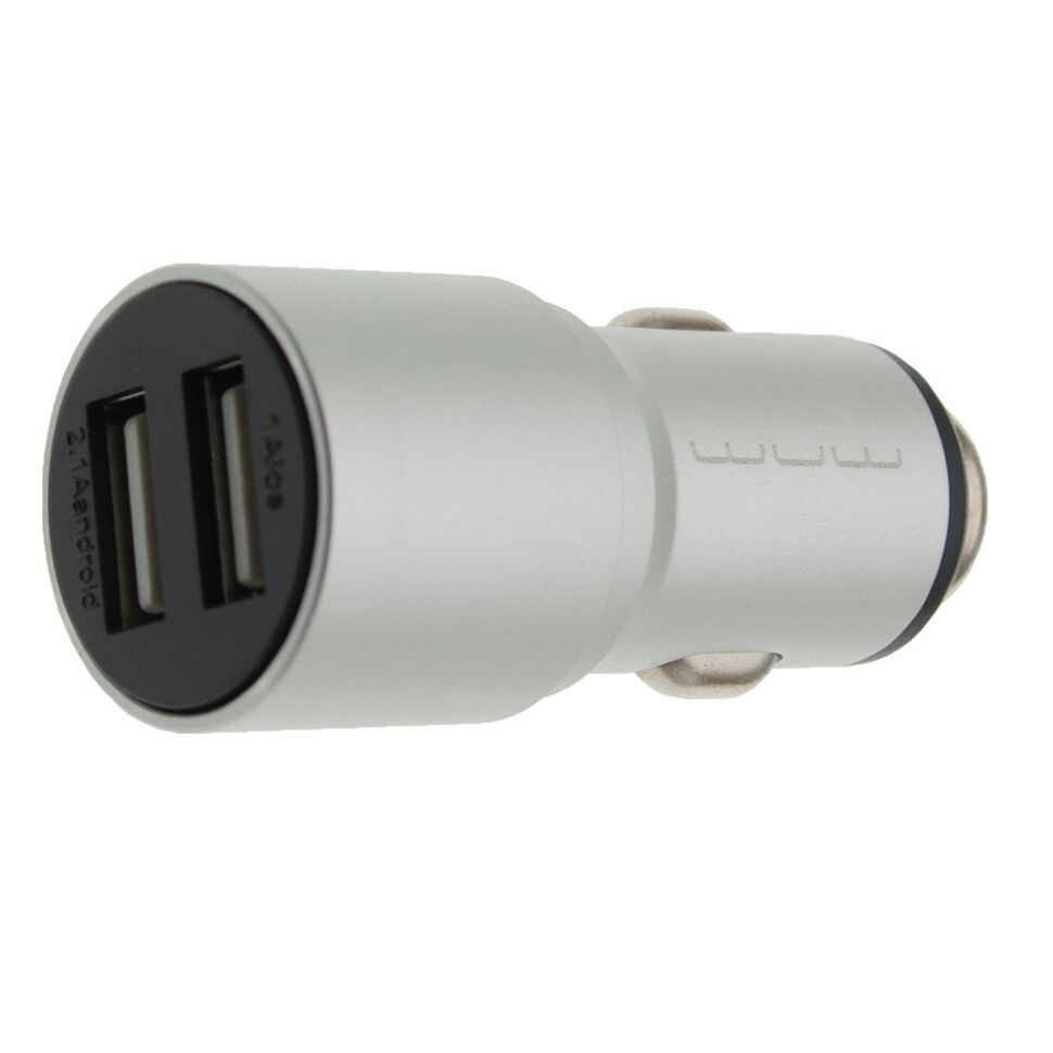 Автомобільний зарядний пристрій WUW C87 2USB 2.1A FAST CHARGING METAL СТАЛЬНИЙ (120) Автомобільний зарядний пристрій WUW C87 2USB 2.1A FAST CHARGING METAL СТАЛЬНИЙ (120)