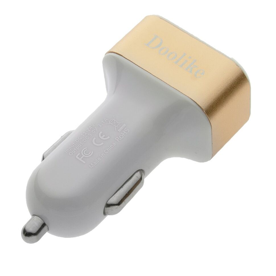 Зарядний пристрій Doolike CCA-18 LCD display 3.1A ЗОЛОТИЙ Зарядний пристрій Doolike CCA-18 LCD display 3.1A ЗОЛОТИЙ