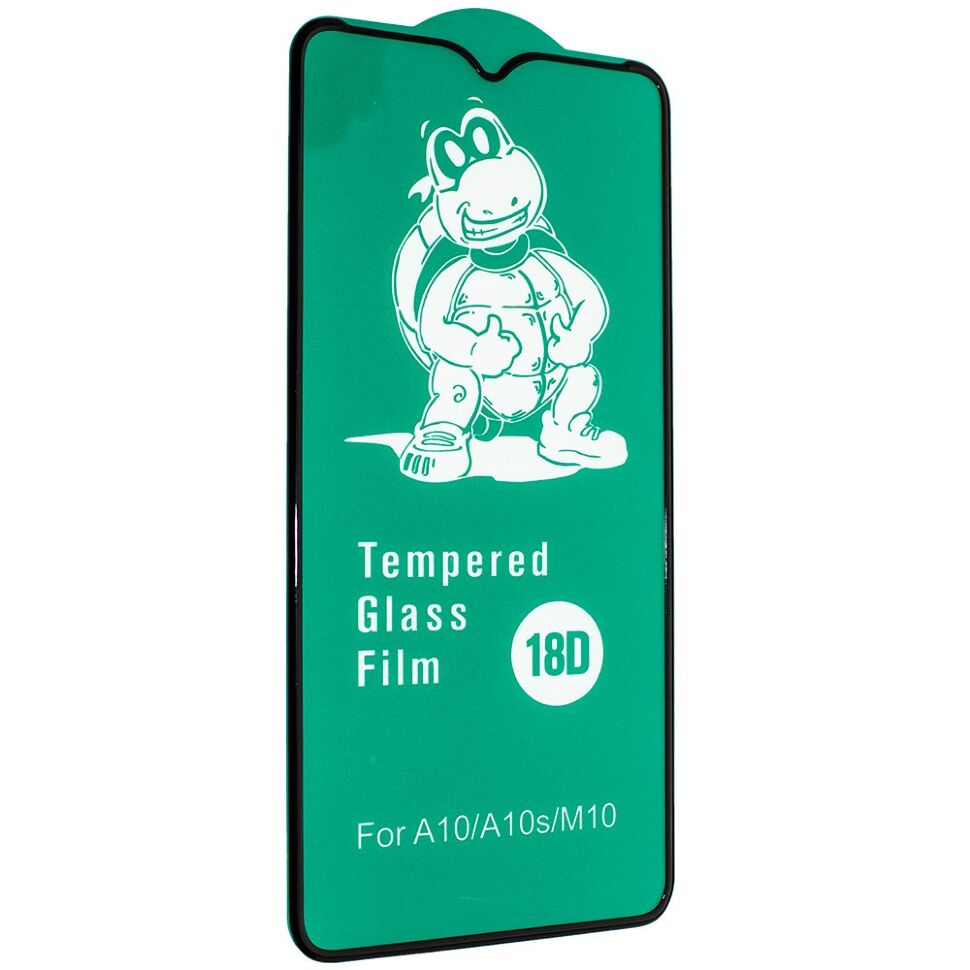 Захисне скло 18D із захисним бортом SAMSUNG Galaxy A10 / A10S | M10 ЧОРНИЙ Захисне скло 18D із захисним бортом SAMSUNG Galaxy A10 / A10S | M10 ЧОРНИЙ