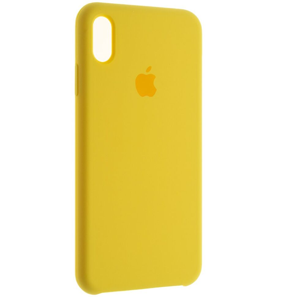 Задня накладка Silicone Case APPLE IPHONE XS MAX, відкритий низ Задня накладка Silicone Case APPLE IPHONE XS MAX, відкритий низ