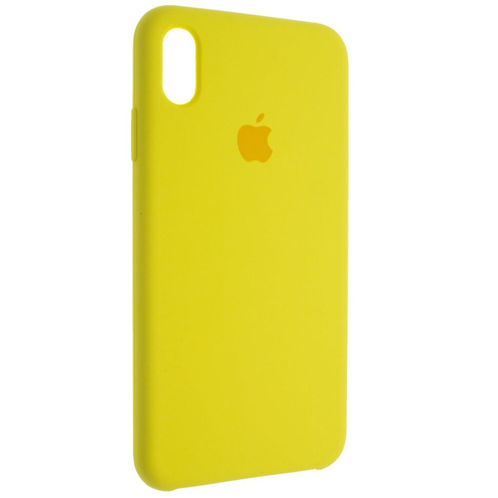 Задня накладка Silicone Case APPLE IPHONE XS MAX, відкритий низ Задня накладка Silicone Case APPLE IPHONE XS MAX, відкритий низ