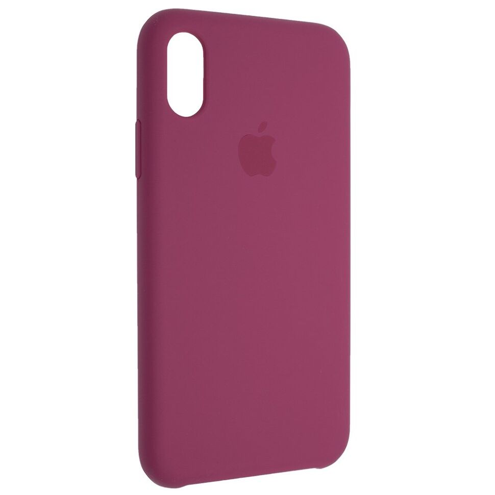 Задня накладка Silicone Case APPLE IPHONE XS MAX, відкритий низ Задня накладка Silicone Case APPLE IPHONE XS MAX, відкритий низ