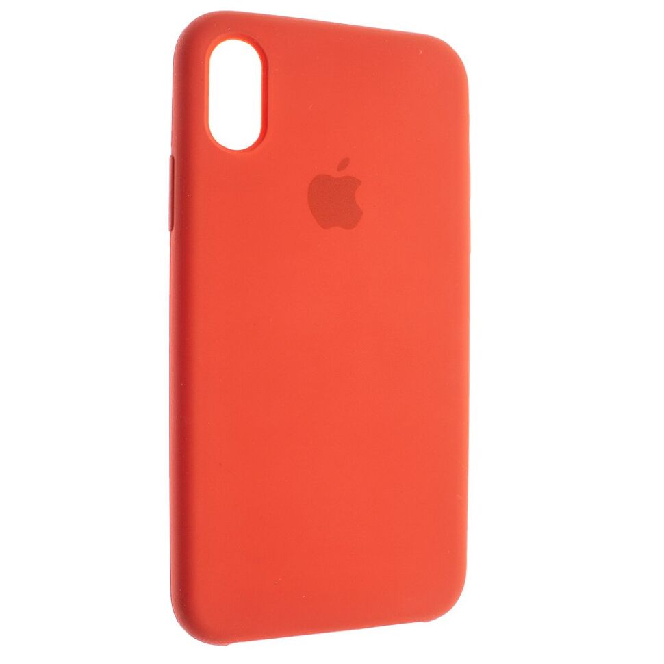 Задня накладка Silicone Case APPLE IPHONE XS MAX, відкритий низ Задня накладка Silicone Case APPLE IPHONE XS MAX, відкритий низ