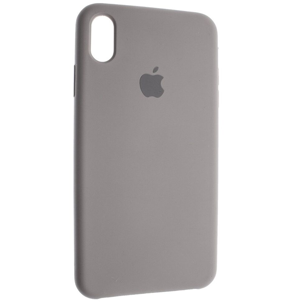 Задня накладка Silicone Case APPLE IPHONE XS MAX, відкритий низ Задня накладка Silicone Case APPLE IPHONE XS MAX, відкритий низ