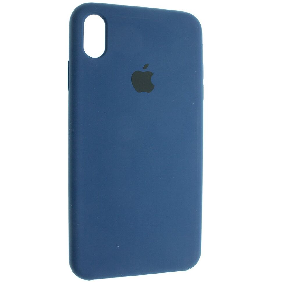 Задня накладка Silicone Case APPLE IPHONE XS MAX, відкритий низ Задня накладка Silicone Case APPLE IPHONE XS MAX, відкритий низ