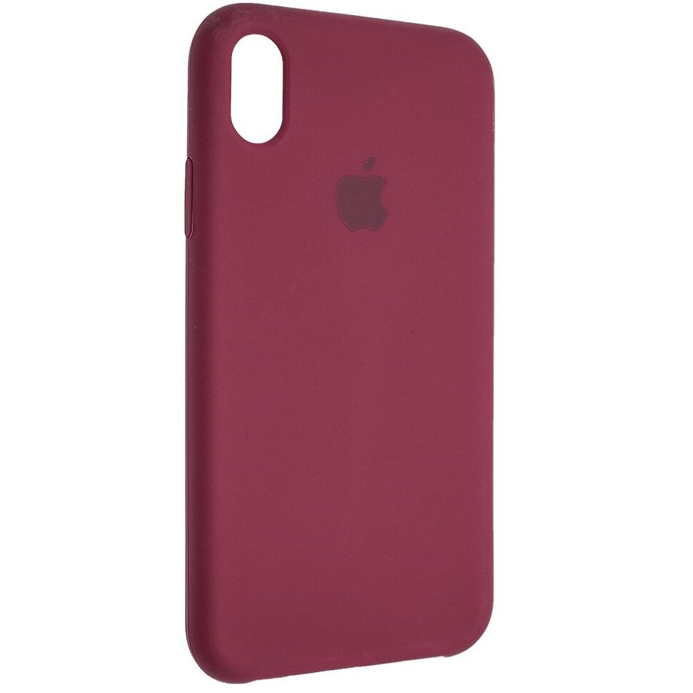 Задня накладка Silicone Case APPLE IPHONE XS MAX, відкритий низ Задня накладка Silicone Case APPLE IPHONE XS MAX, відкритий низ
