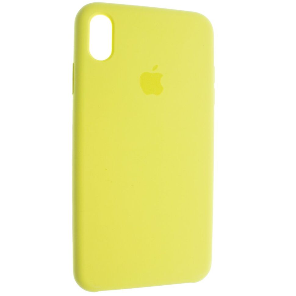 Задня накладка Silicone Case APPLE IPHONE XS MAX, відкритий низ Задня накладка Silicone Case APPLE IPHONE XS MAX, відкритий низ