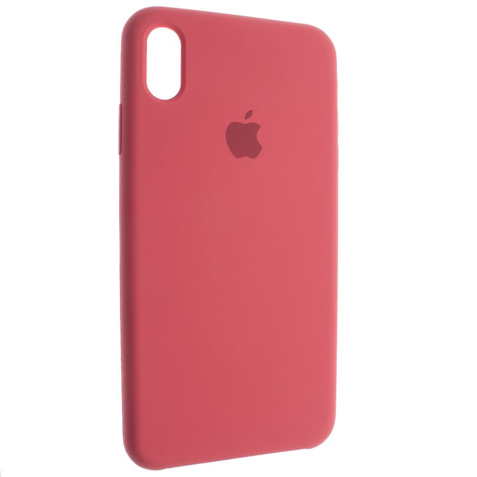 Задня накладка Silicone Case APPLE IPHONE XS MAX, відкритий низ Задня накладка Silicone Case APPLE IPHONE XS MAX, відкритий низ