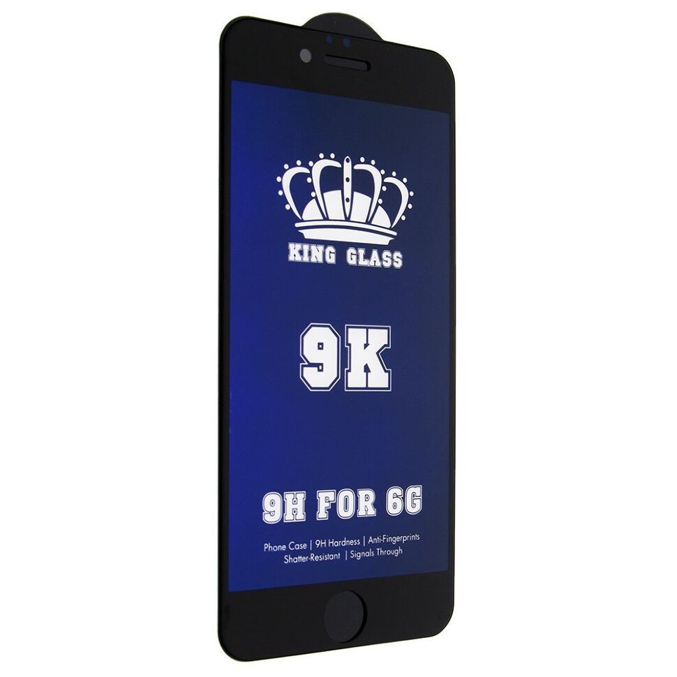 Захисне скло 9K BLUE LIGHT APPLE IPHONE 6 | 6S ЧОРНИЙ Захисне скло 9K BLUE LIGHT APPLE IPHONE 6 | 6S ЧОРНИЙ