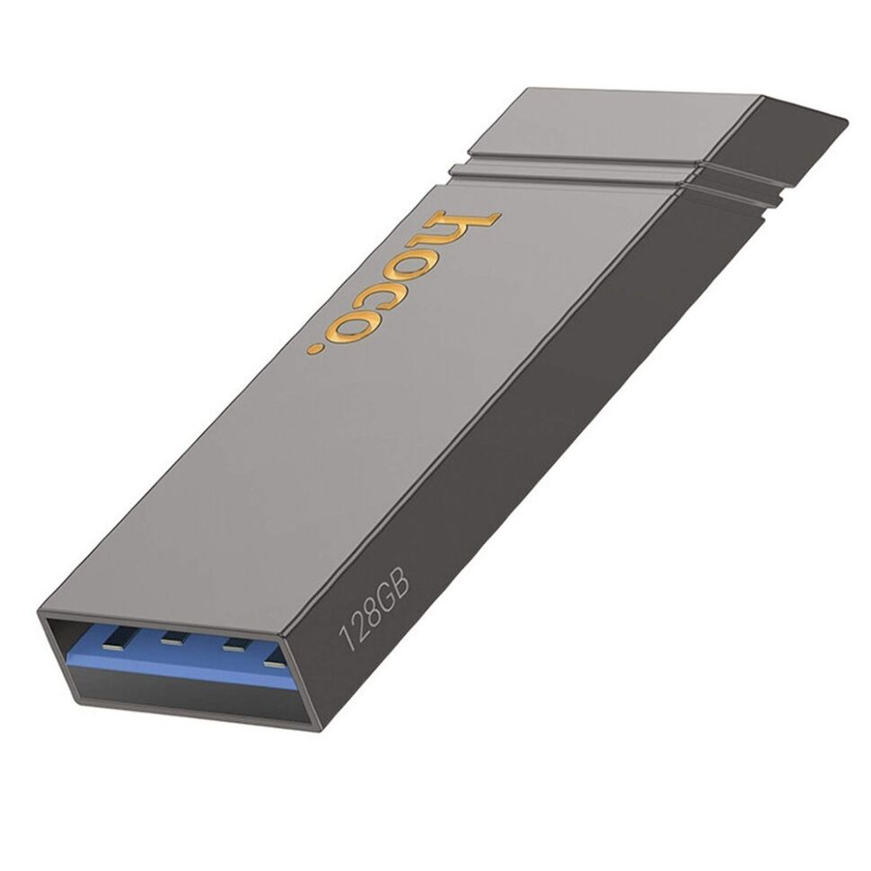 Флеш-память HOCO UD13 (USB3.2/128Gb) (серый)