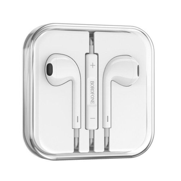 Дротові навушники BOROFONE BM80, білий Дротові навушники BOROFONE BM80, білий