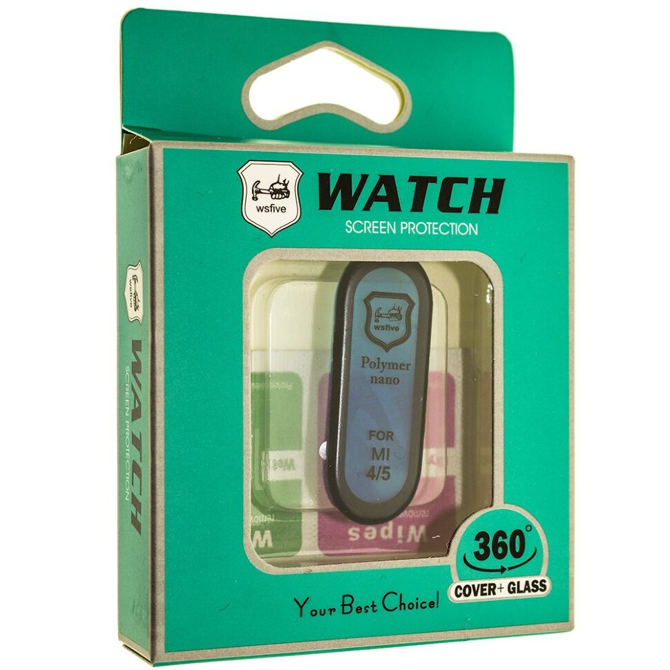 Захисна плівка для годинника WSFIVE POLYMER NANO XIAOMI Mi Band 4 | Mi Band 5 Захисна плівка для годинника WSFIVE POLYMER NANO XIAOMI Mi Band 4 | Mi Band 5