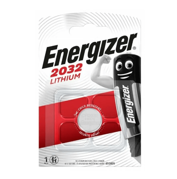 Батарейка CR2032 літієва Energizer 3V, 1 штука Батарейка CR2032 літієва Energizer 3V, 1 штука