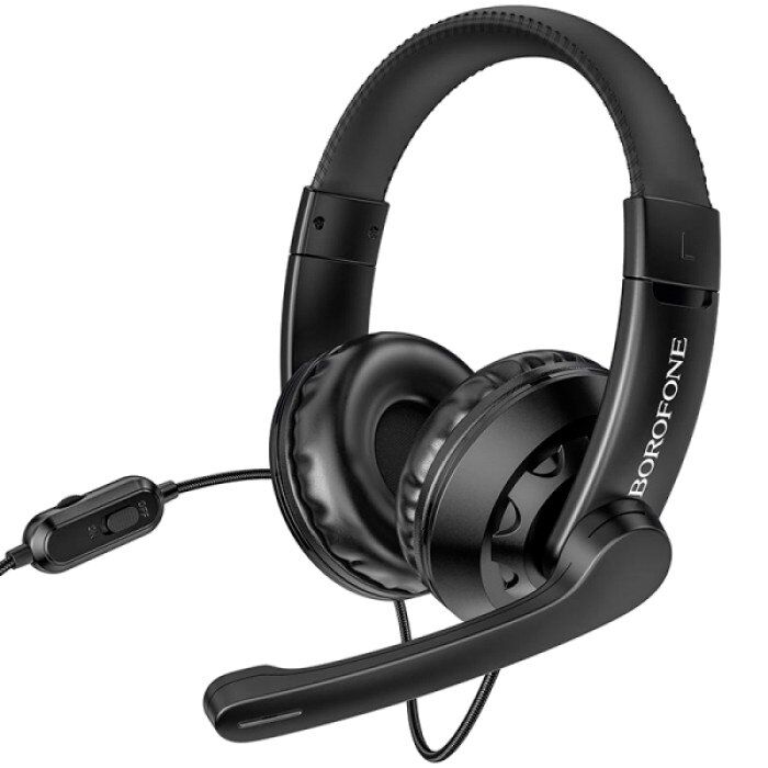 Дротова комп'ютерна гарнiтура BOROFONE BO102 Amusement gaming headphones