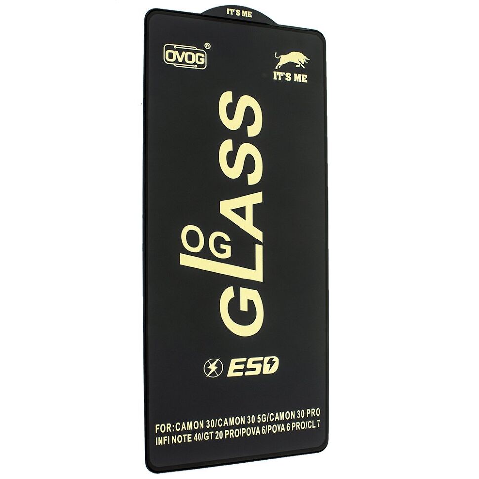 Захисне скло PREMIUM IT'S ME OG GLASS Tecno CAMON 30 ЧОРНИЙ Захисне скло PREMIUM IT'S ME OG GLASS Tecno CAMON 30 ЧОРНИЙ