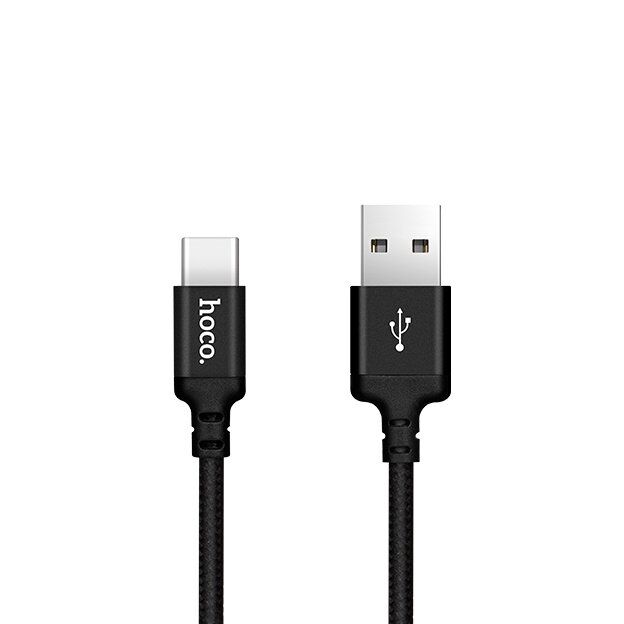 USB кабель HOCO X14 USB - Type-C, 2 метри, чорний USB кабель HOCO X14 USB - Type-C, 2 метри, чорний